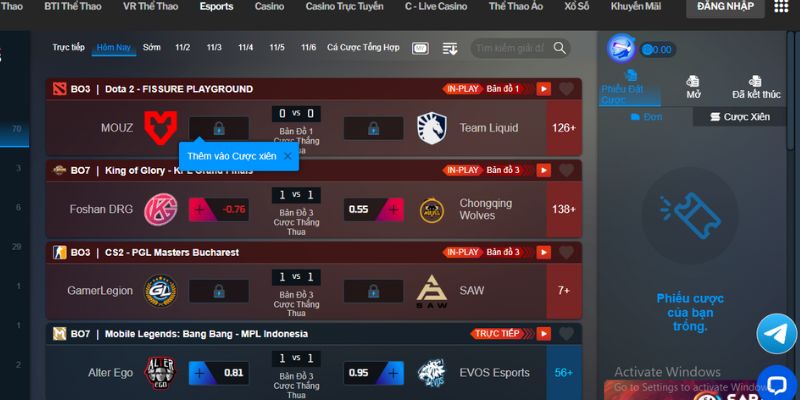 Top giải thể thao được quan tâm nhiều nhất